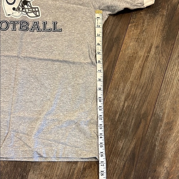 Reebok Colts- Gray Crew Neck Short Sleeve T-Shirt - Picture 8 of 10